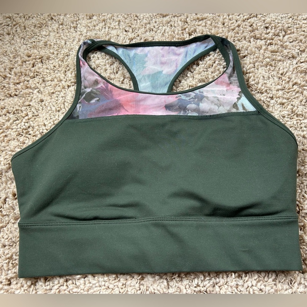Fabletics Floral High Impact Sports Bra